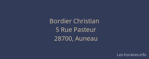 Bordier Christian