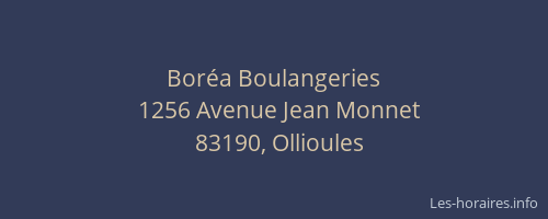 Boréa Boulangeries