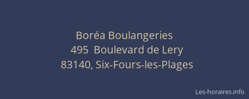 Boréa Boulangeries