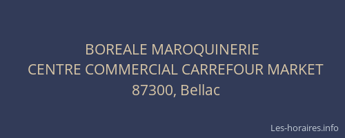 BOREALE MAROQUINERIE