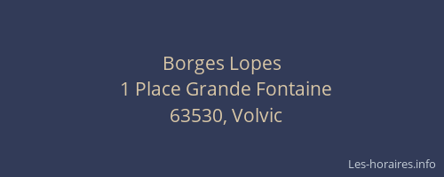 Borges Lopes