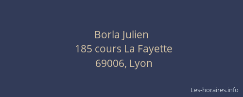 Borla Julien