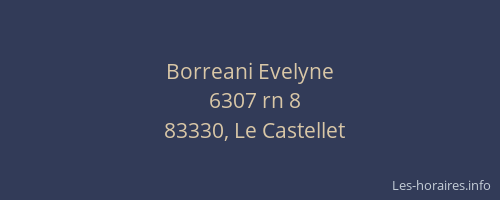 Borreani Evelyne