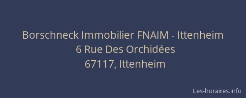 Borschneck Immobilier FNAIM - Ittenheim