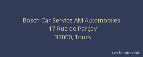 Bosch Car Service AM Automobiles