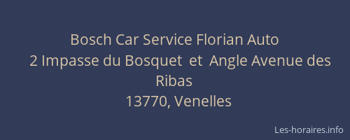 Bosch Car Service Florian Auto