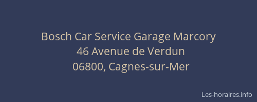 Bosch Car Service Garage Marcory