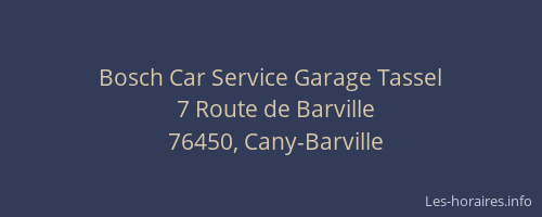 Bosch Car Service Garage Tassel