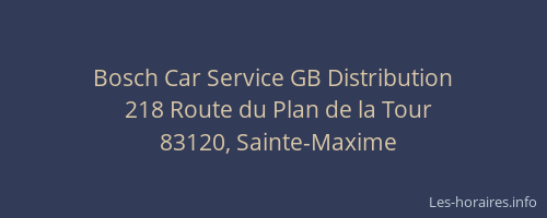 Bosch Car Service GB Distribution