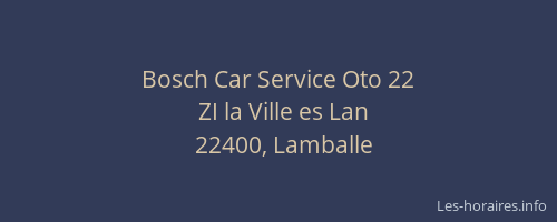 Bosch Car Service Oto 22