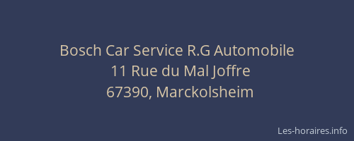 Bosch Car Service R.G Automobile