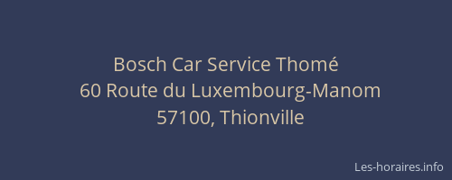Bosch Car Service Thomé