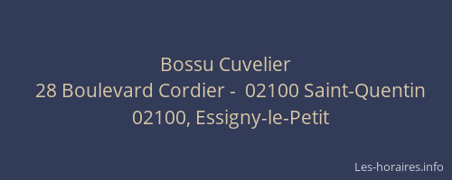 Bossu Cuvelier