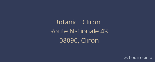 Botanic - Cliron