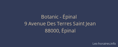 Botanic - &Eacute;pinal