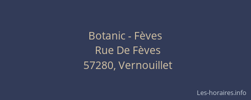 Botanic - Fèves