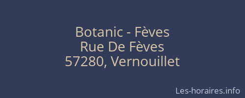 Botanic - Fèves