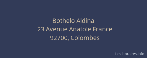 Bothelo Aldina