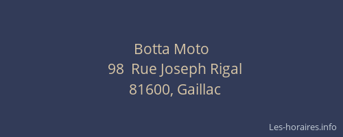 Botta Moto