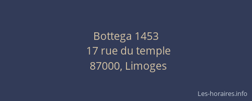Bottega 1453
