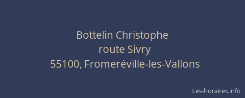 Bottelin Christophe