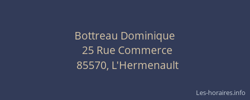 Bottreau Dominique