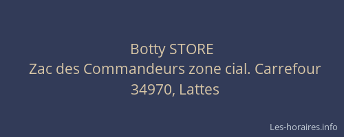 Botty STORE