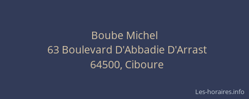 Boube Michel