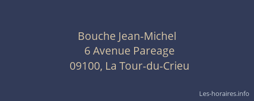 Bouche Jean-Michel