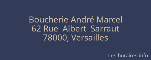 Boucherie André Marcel