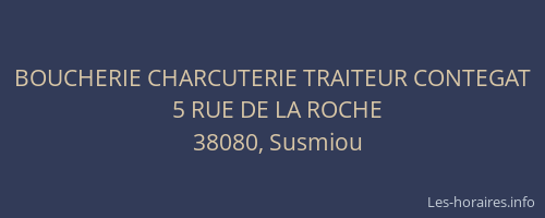 BOUCHERIE CHARCUTERIE TRAITEUR CONTEGAT