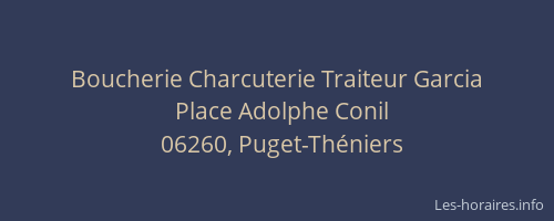 Boucherie Charcuterie Traiteur Garcia