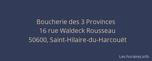 Boucherie des 3 Provinces