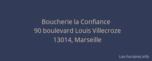 Boucherie la Confiance