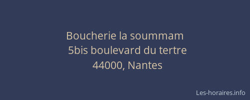 Boucherie la soummam
