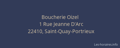 Boucherie Oizel
