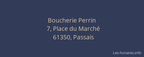 Boucherie Perrin