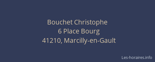 Bouchet Christophe