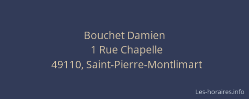 Bouchet Damien