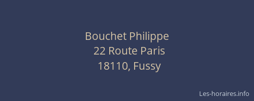 Bouchet Philippe
