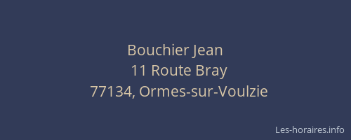 Bouchier Jean