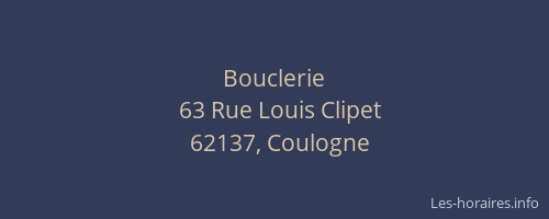 Bouclerie