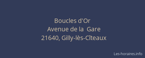 Boucles d'Or