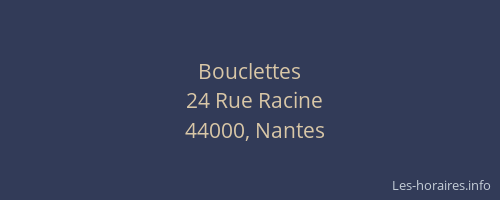 Bouclettes