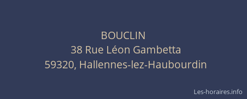 BOUCLIN