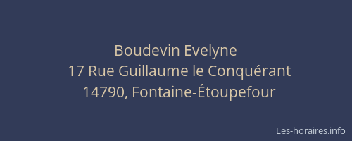 Boudevin Evelyne