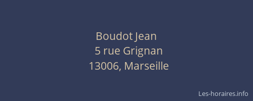 Boudot Jean