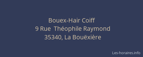 Bouex-Hair Coiff