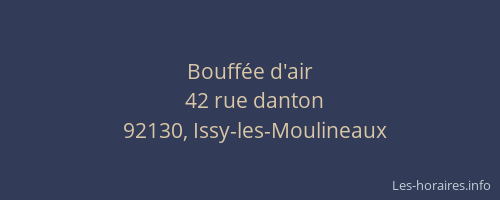 Bouffée d'air