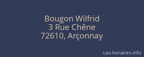 Bougon Wilfrid